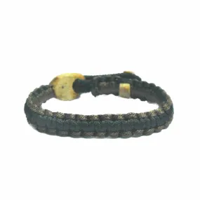 Identity Therapy Bamboo Bracelet Noir (Male)-Alto Vida