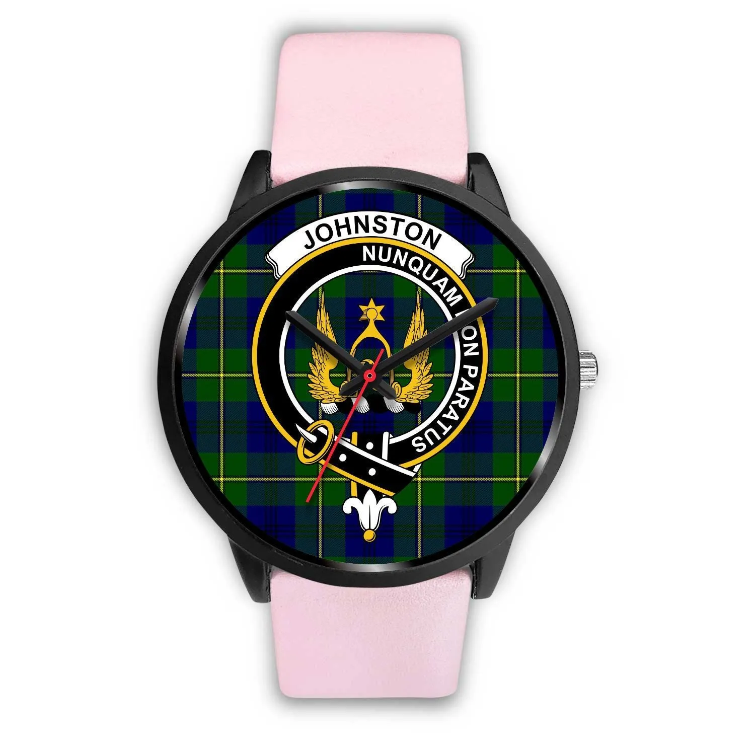 Johnston Clan Badge Tartan Black Watch