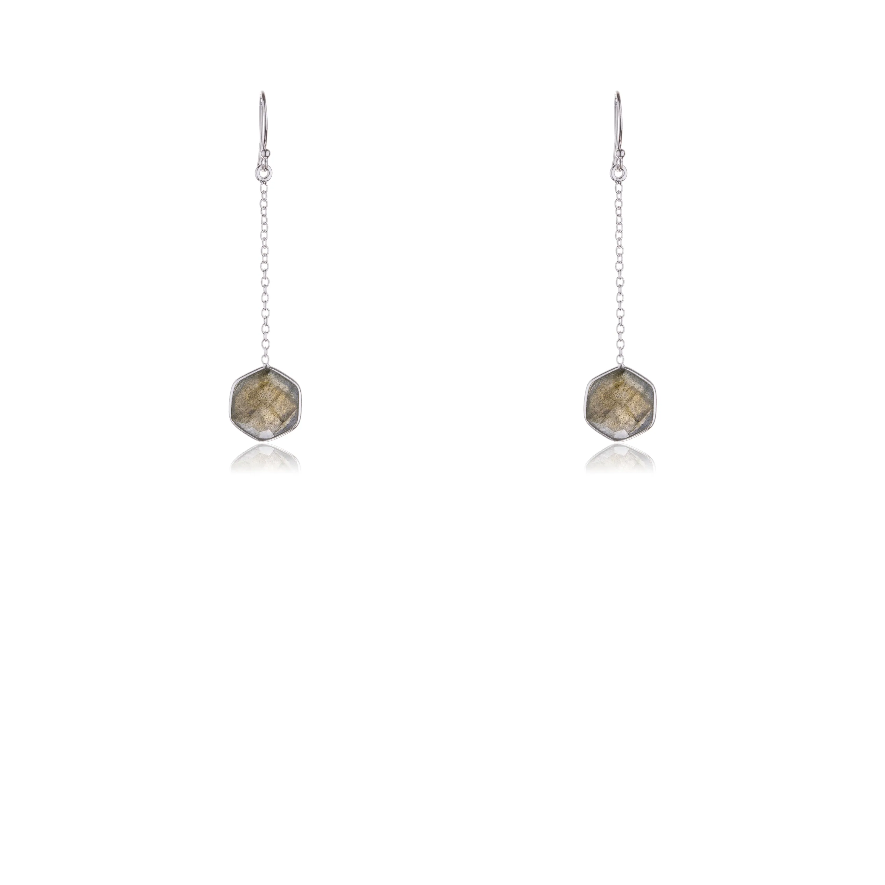 Keiko, Labradorite Earrings