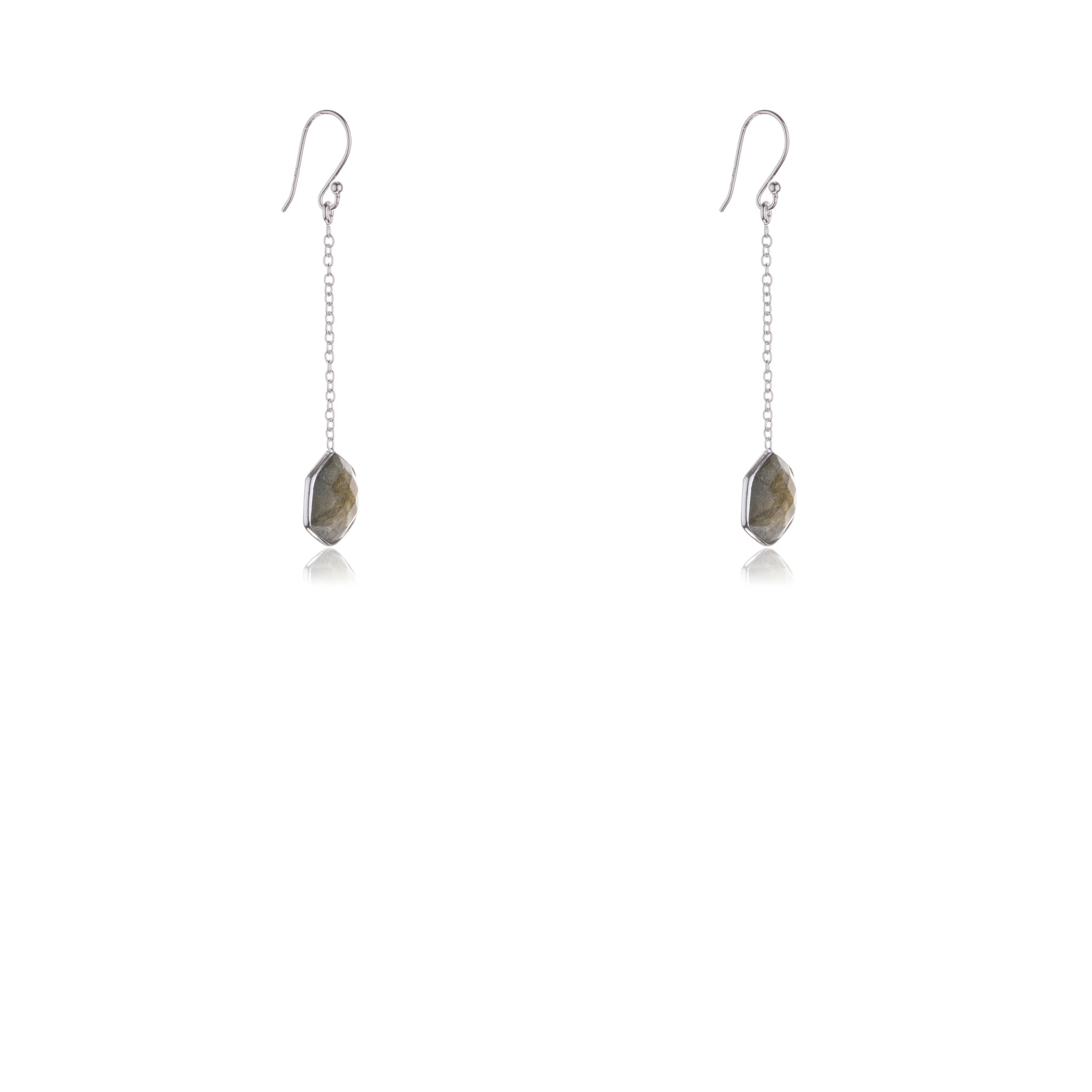 Keiko, Labradorite Earrings