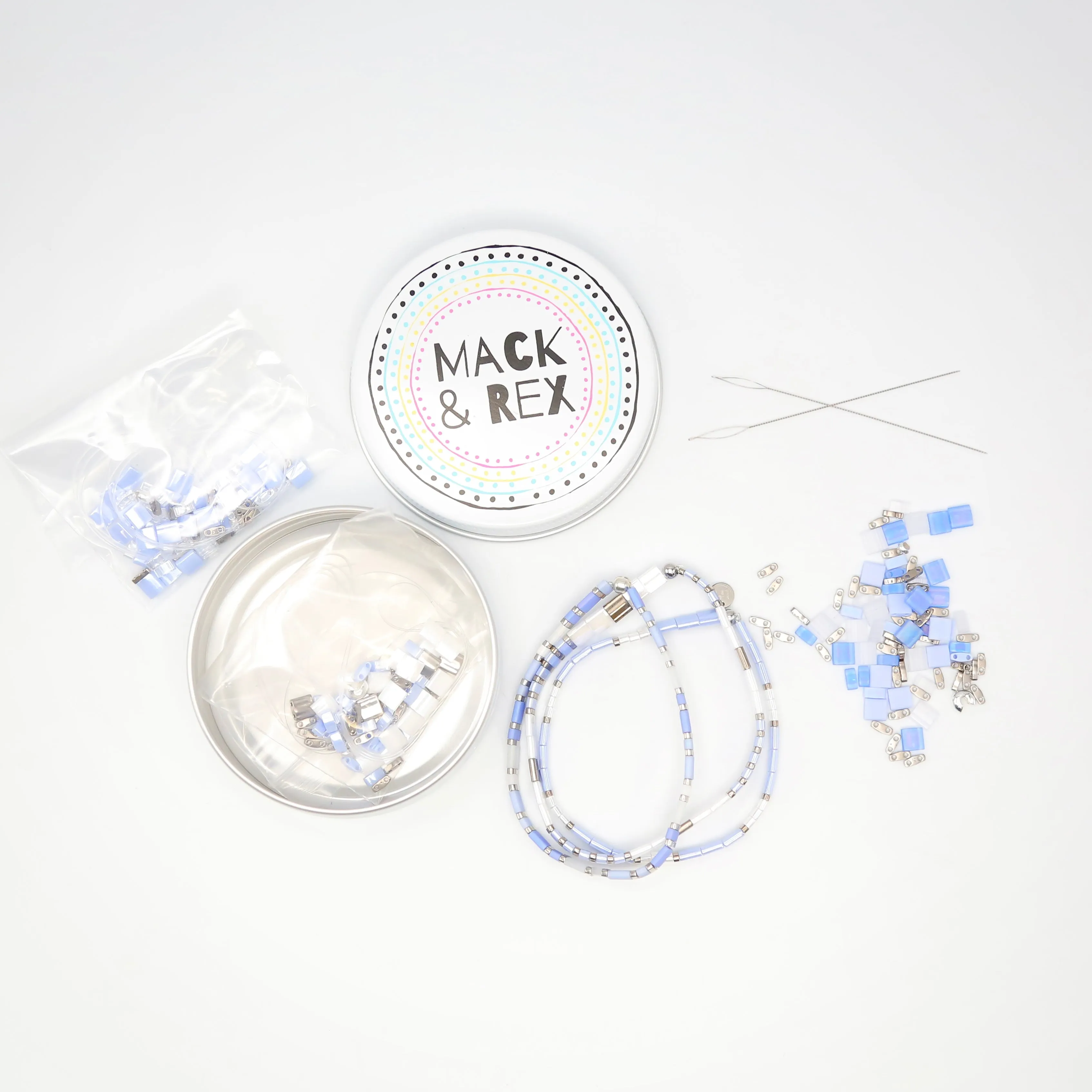 LAVENDER SKY - Tila Bracelet Making Kit - 3 Bracelets