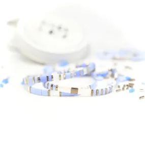 LAVENDER SKY - Tila Bracelet Making Kit - 3 Bracelets