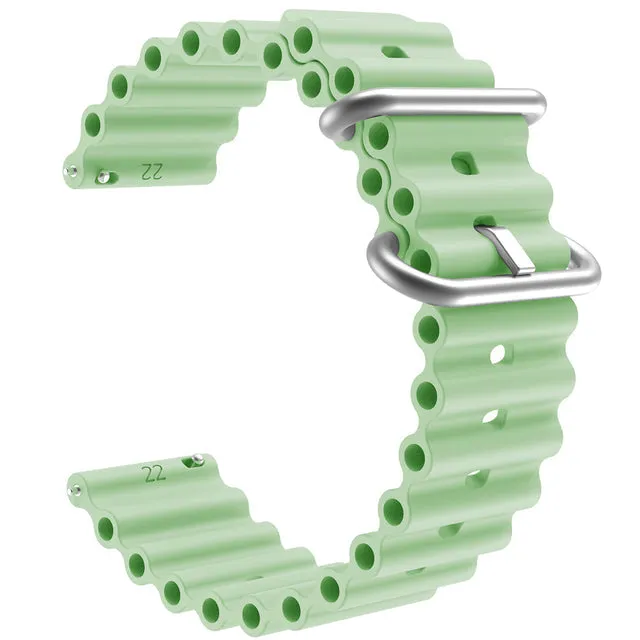 LG Watch compatible Silicone Ocean Bands Watch Straps