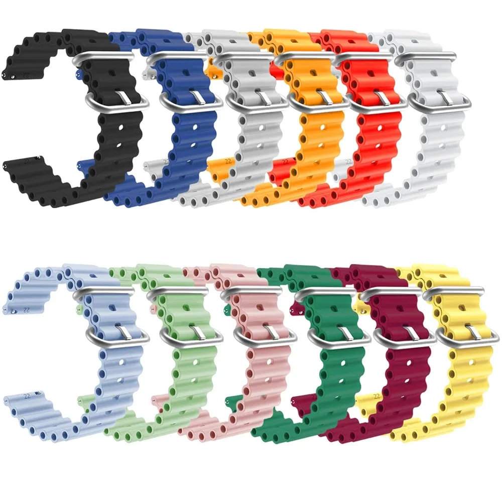 LG Watch compatible Silicone Ocean Bands Watch Straps