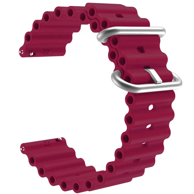 LG Watch compatible Silicone Ocean Bands Watch Straps