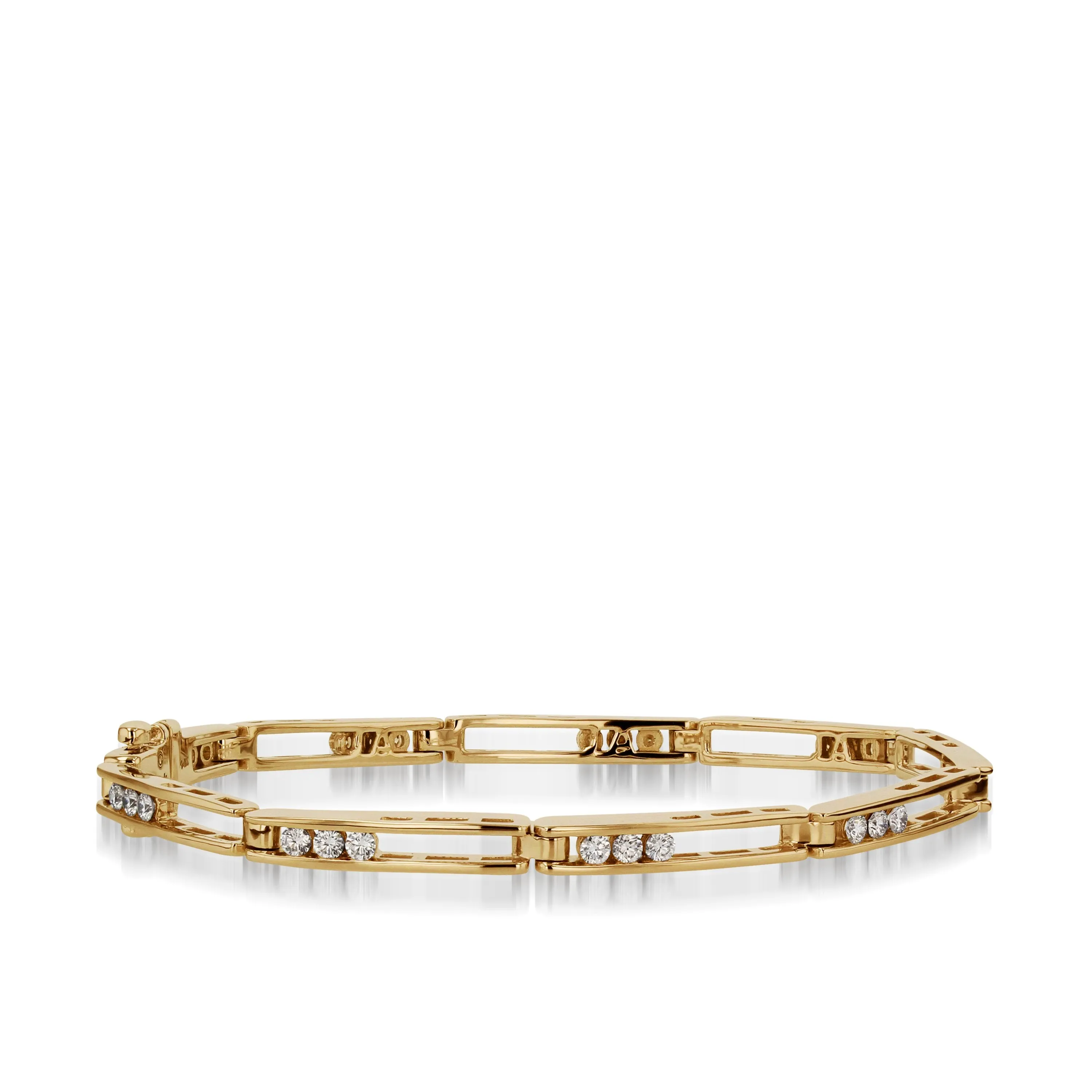 Lines 1.0 Carat Diamond Tennis Bracelet