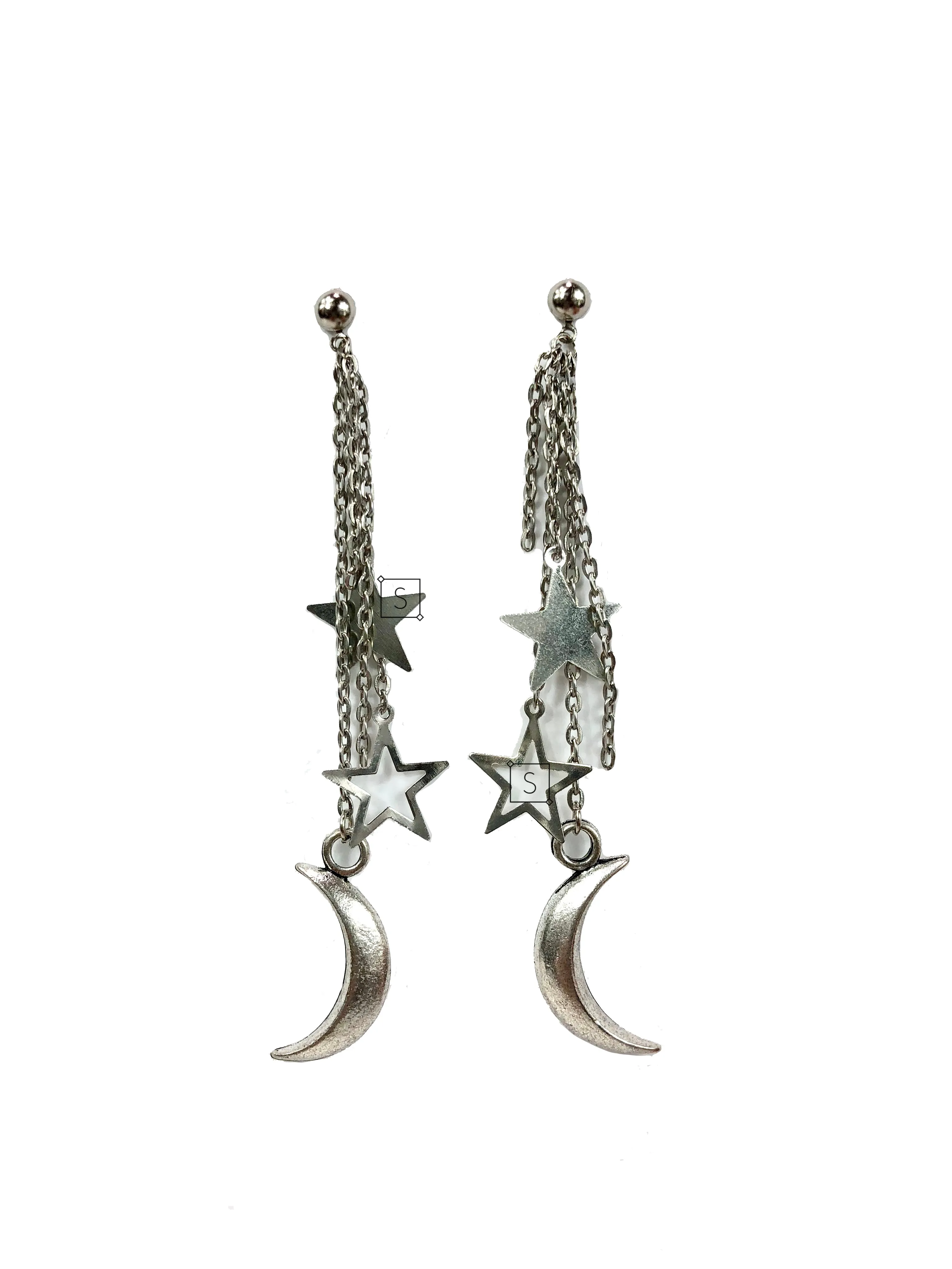 Lunar Stars Earrings