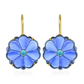 Magnolia Earring-Indigo