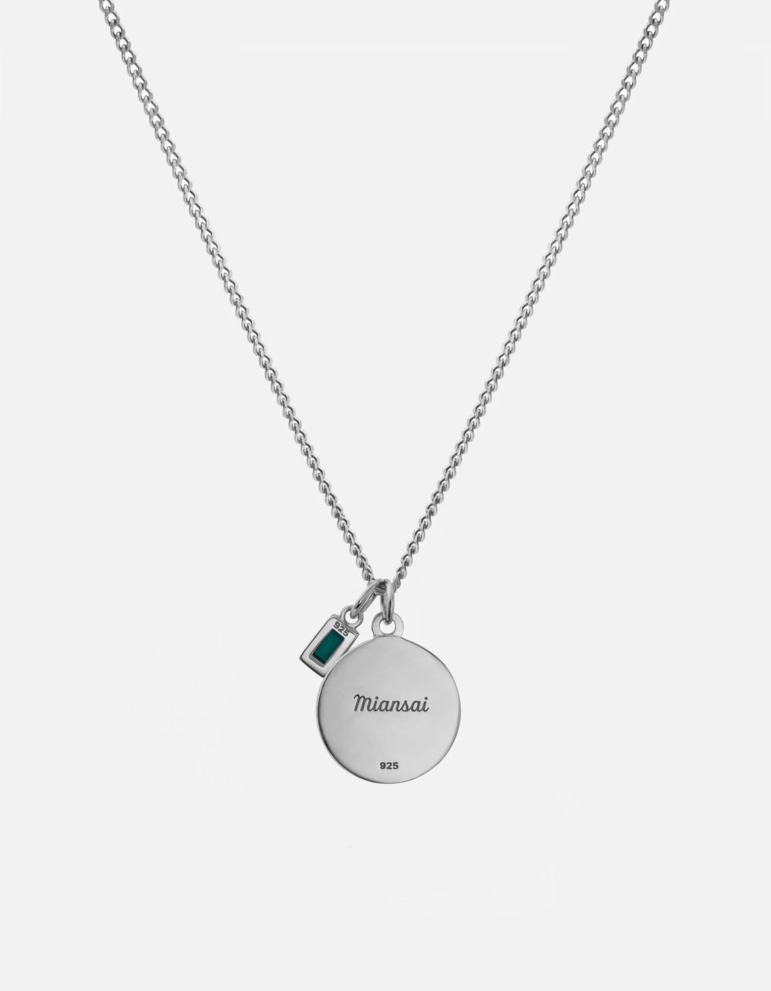 Meridian Quartz Necklace, Sterling Silver