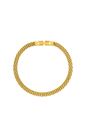 Mesh Bracelet 14K Gold Plated