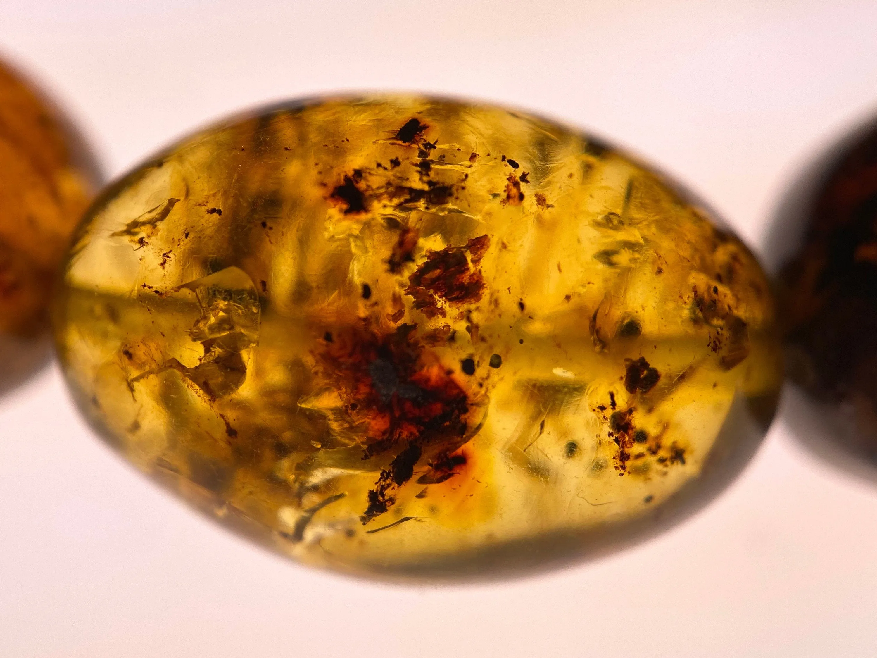 Mexican AMBER Crystal Bracelet - Beaded Bracelet, Handmade Jewelry, Healing Crystals and Stones, 48269