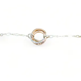 Mini Trio Bracelet - mixed metals