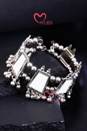 Mirror Shine Oxidized Bracelet
