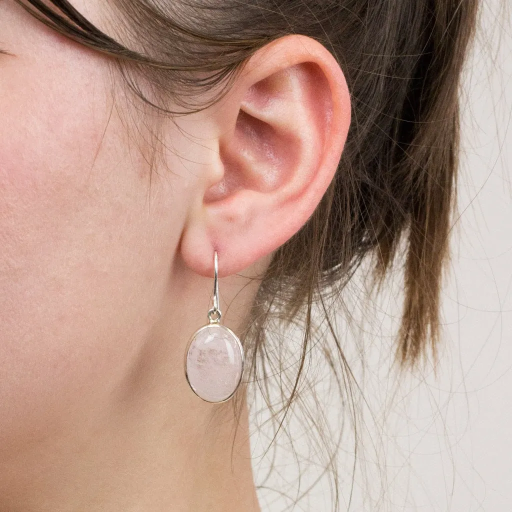 Morganite Drop Earrings