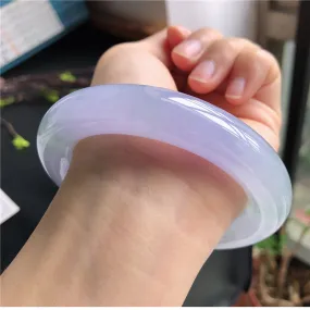 Natural Jade Bangle Jadeite Bangle Internal Diameter 59.1mm X5033018