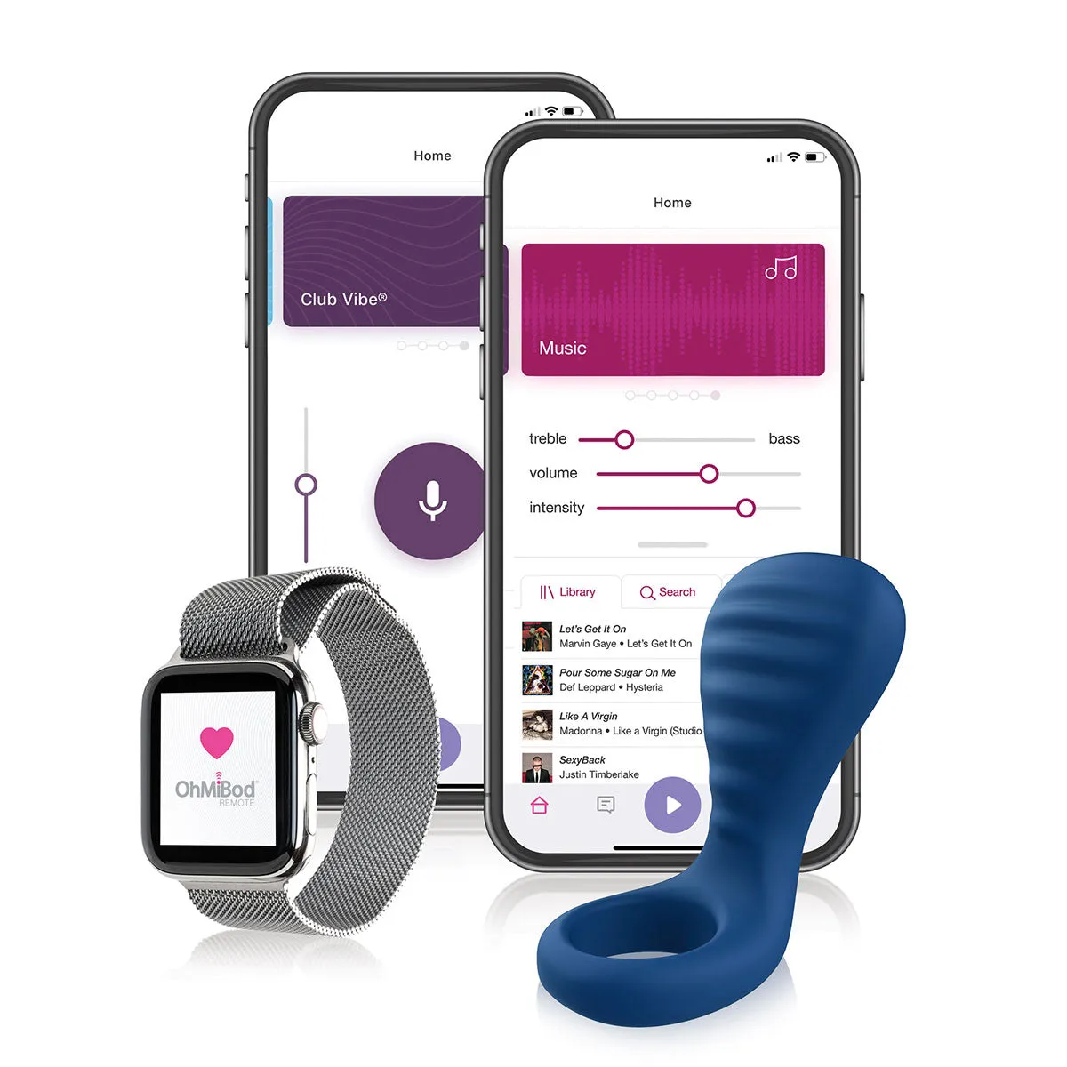 OhMiBod blueMotion NEX3 Stimulating Ring