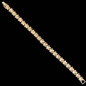 Oro Laminado Gold Filled Parisian Edition Butterfly Bracelet