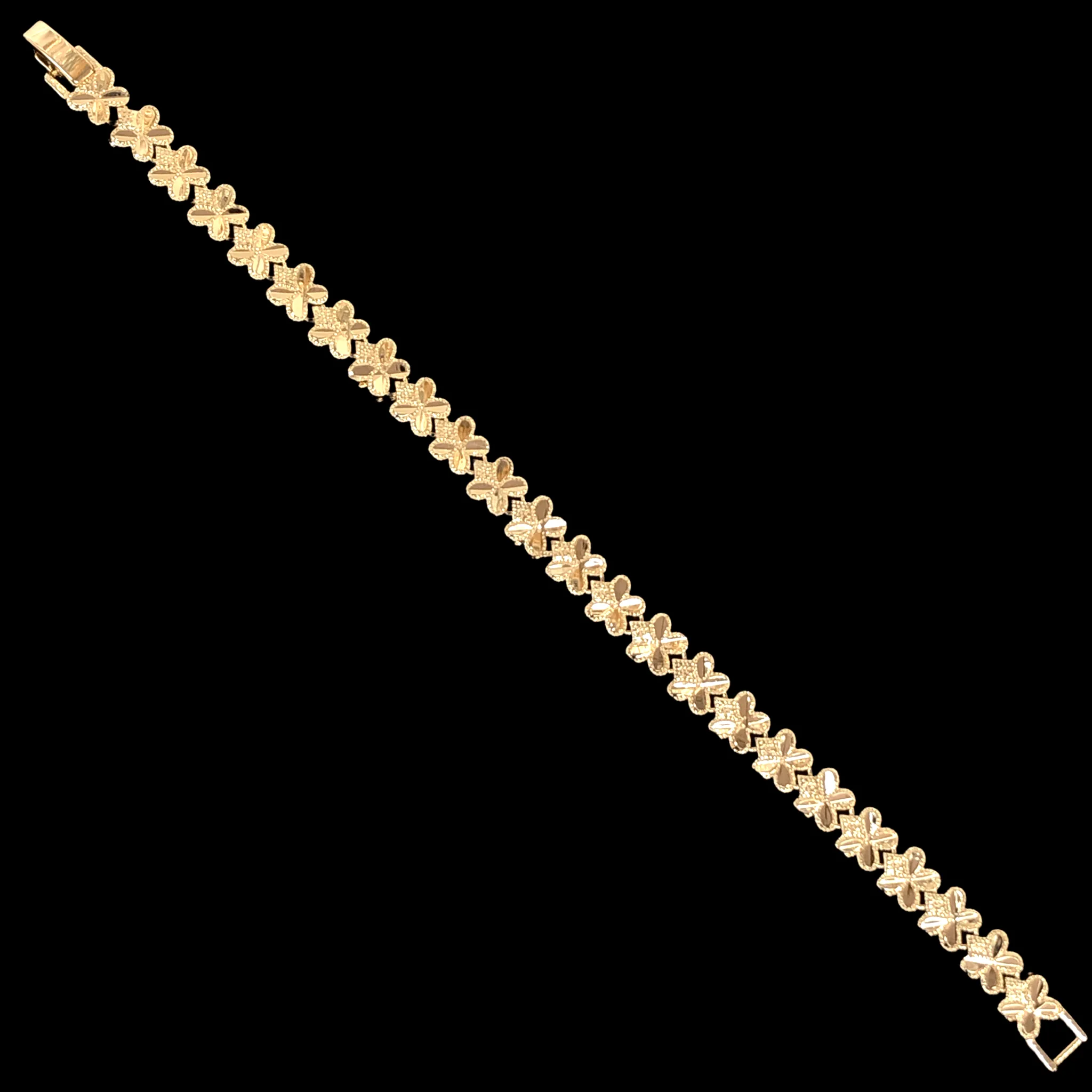Oro Laminado Gold Filled Parisian Edition Butterfly Bracelet