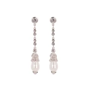 Peacock Pearl Earrings