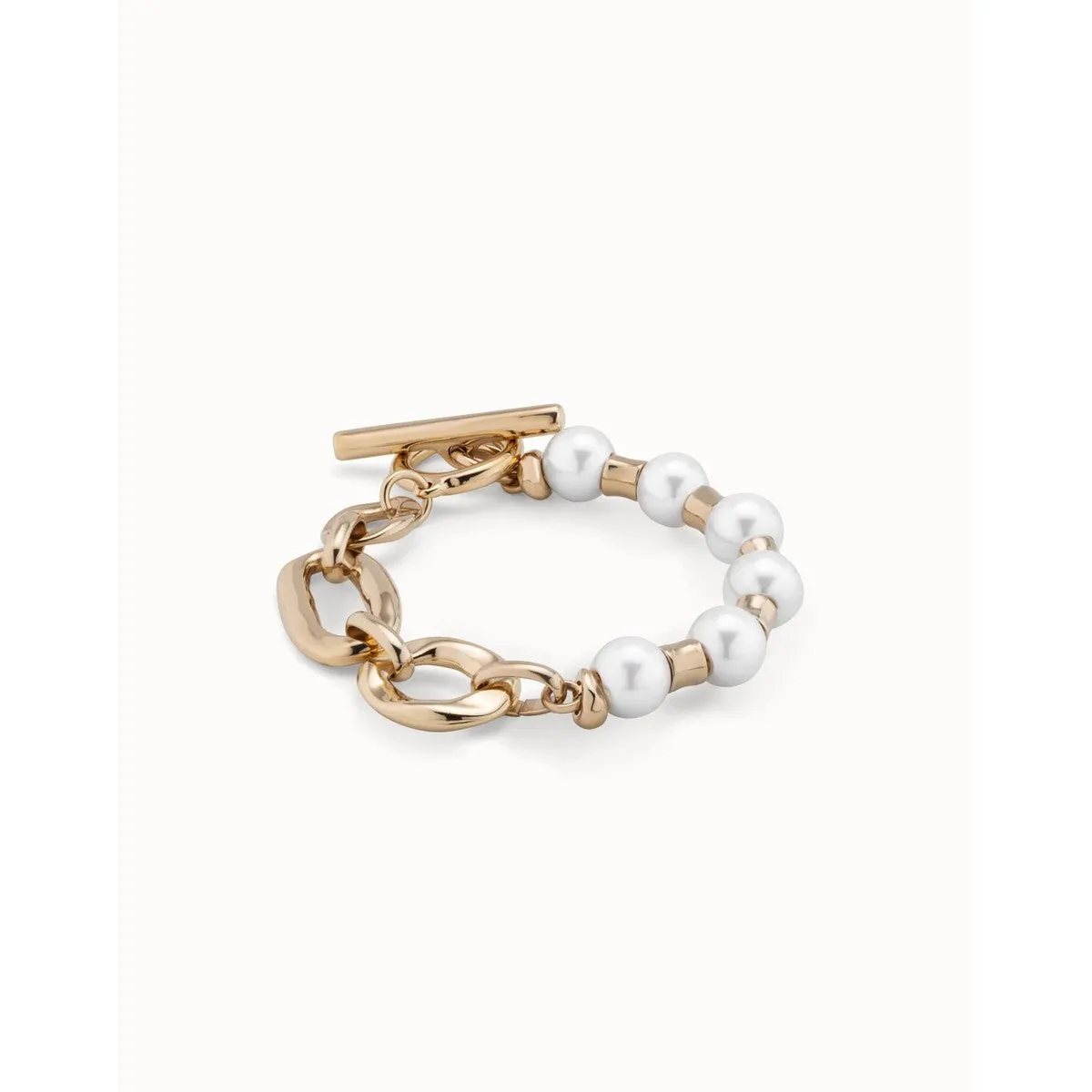 Pearl & Match Bracelet - Gold