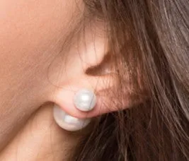 Pearl Double-Sided Earrings (As seen in Good Housekeeping Magazine)