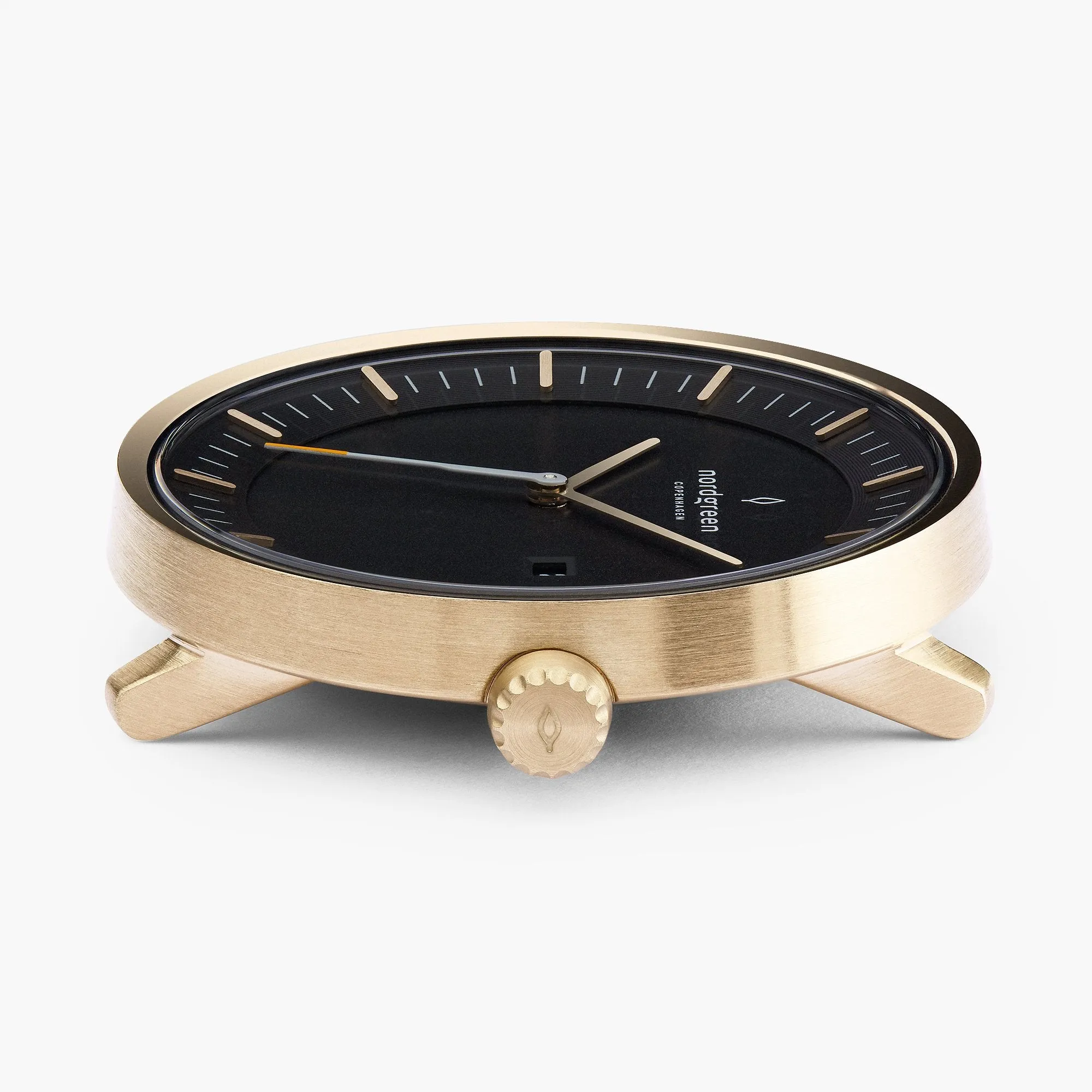 Philosopher | Black Dial - Brown Leather
