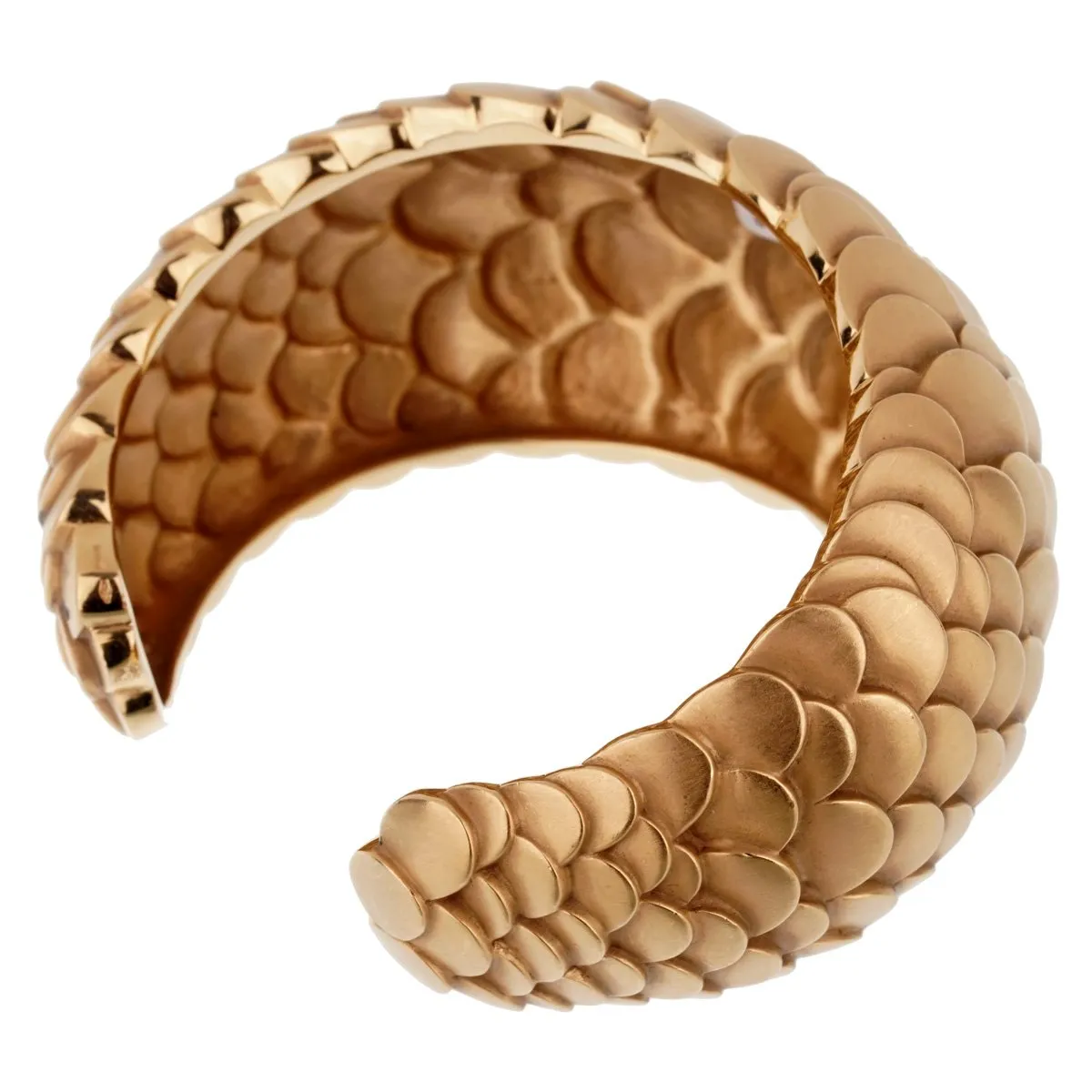 Pomellato Rose Gold Cuff Bangle Bracelet