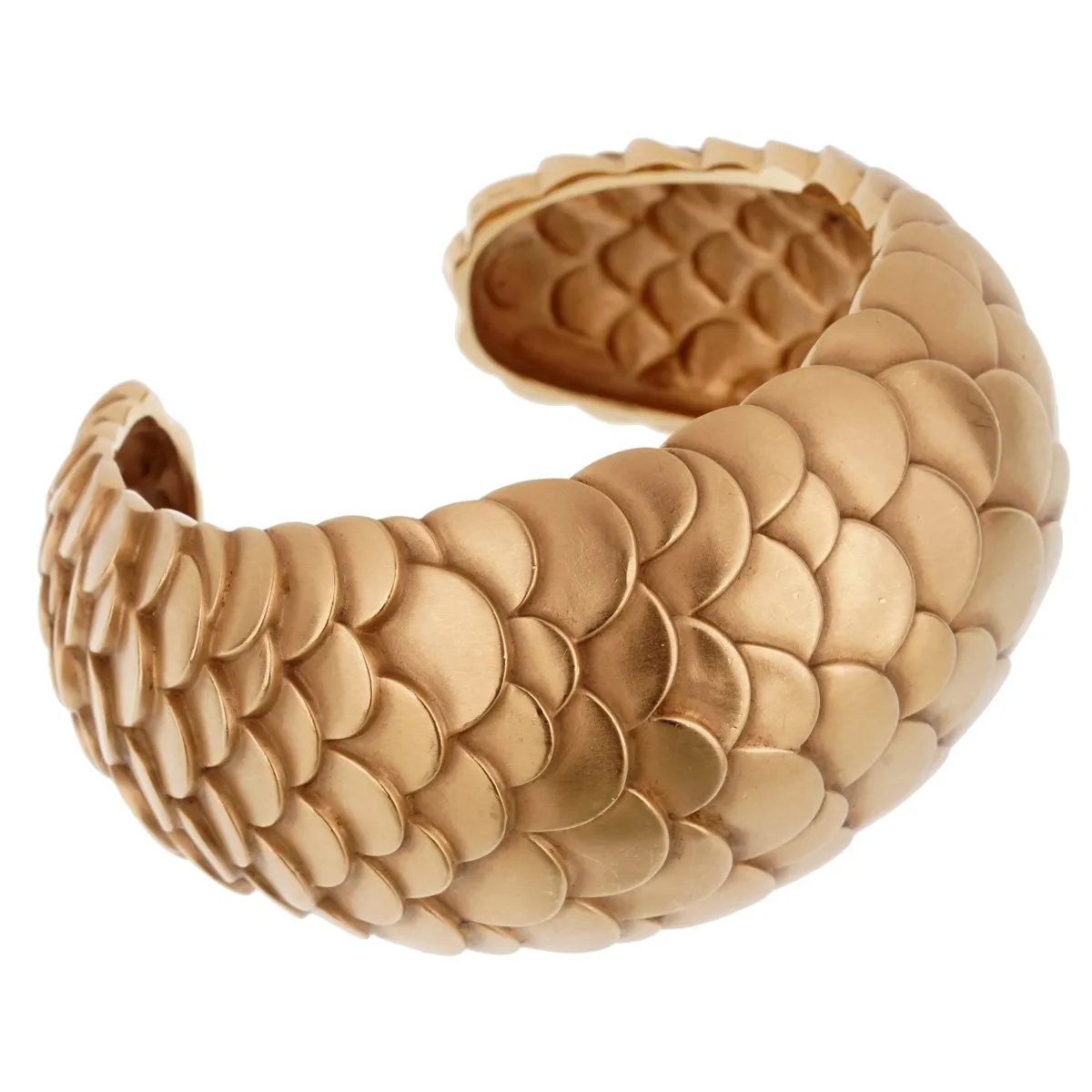 Pomellato Rose Gold Cuff Bangle Bracelet