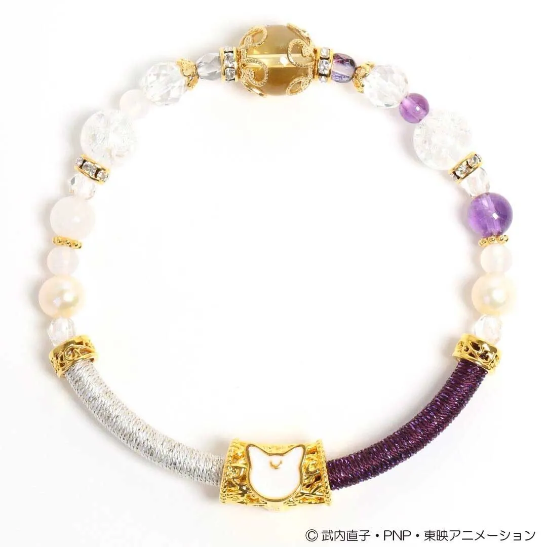 Pretty Guardian Sailor Moon 30th Anniversary Luna Artemis Wind Cord Bracelet