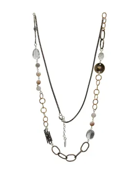 Quartz-Agate Multi Necklace