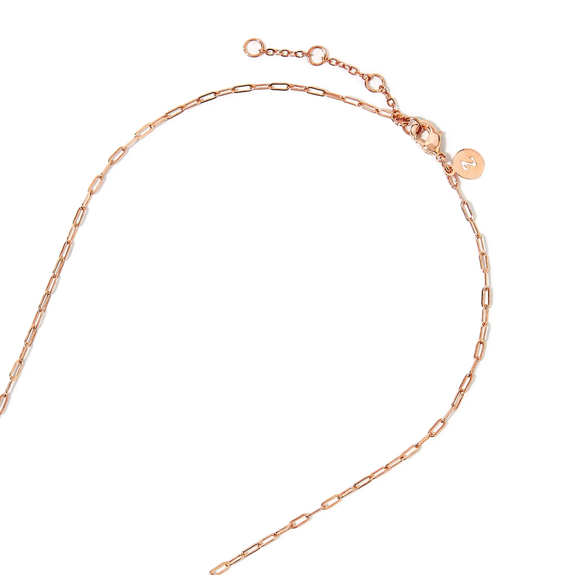 Real Gold Plated Rose Quartz Heart Necklace Pendant For Women By Accessorize London