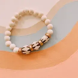 Recycled beaded bracelets