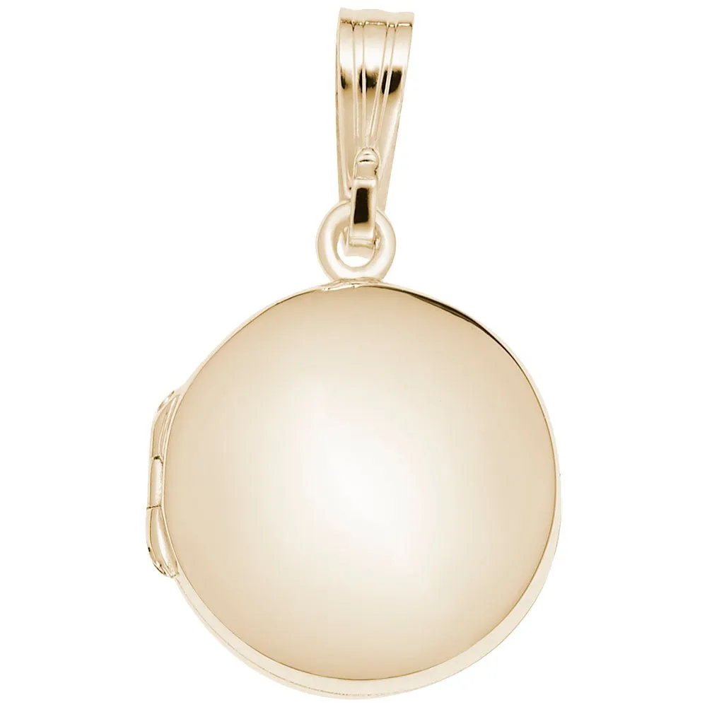 Rembrandt Charms - Circle Locket Charm - 8604