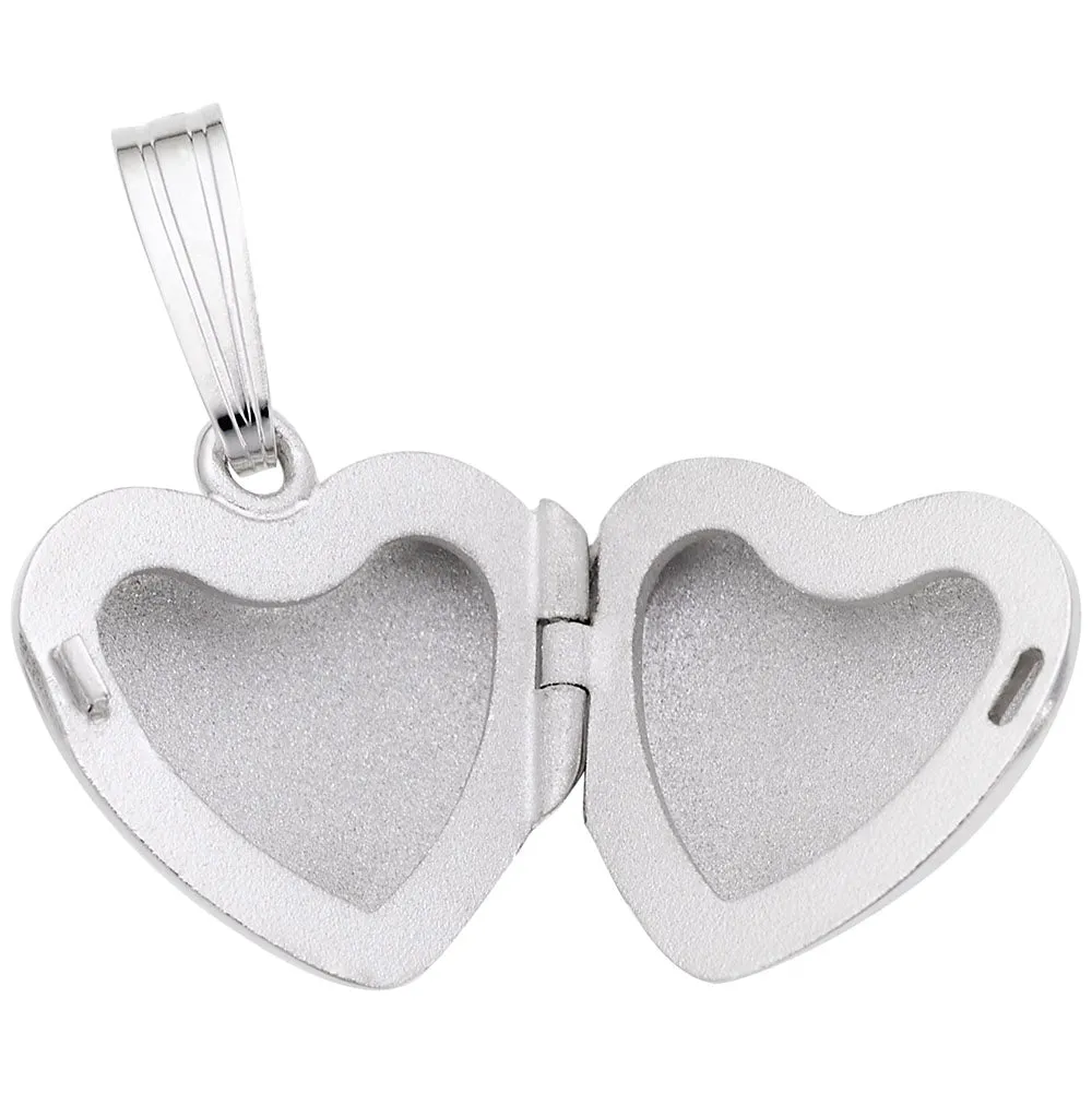 Rembrandt Charms - Heart Locket Charm - 8606