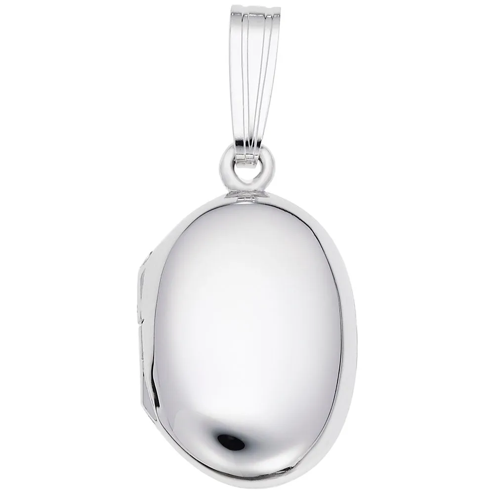 Rembrandt Charms - Oval Locket Charm - 8602