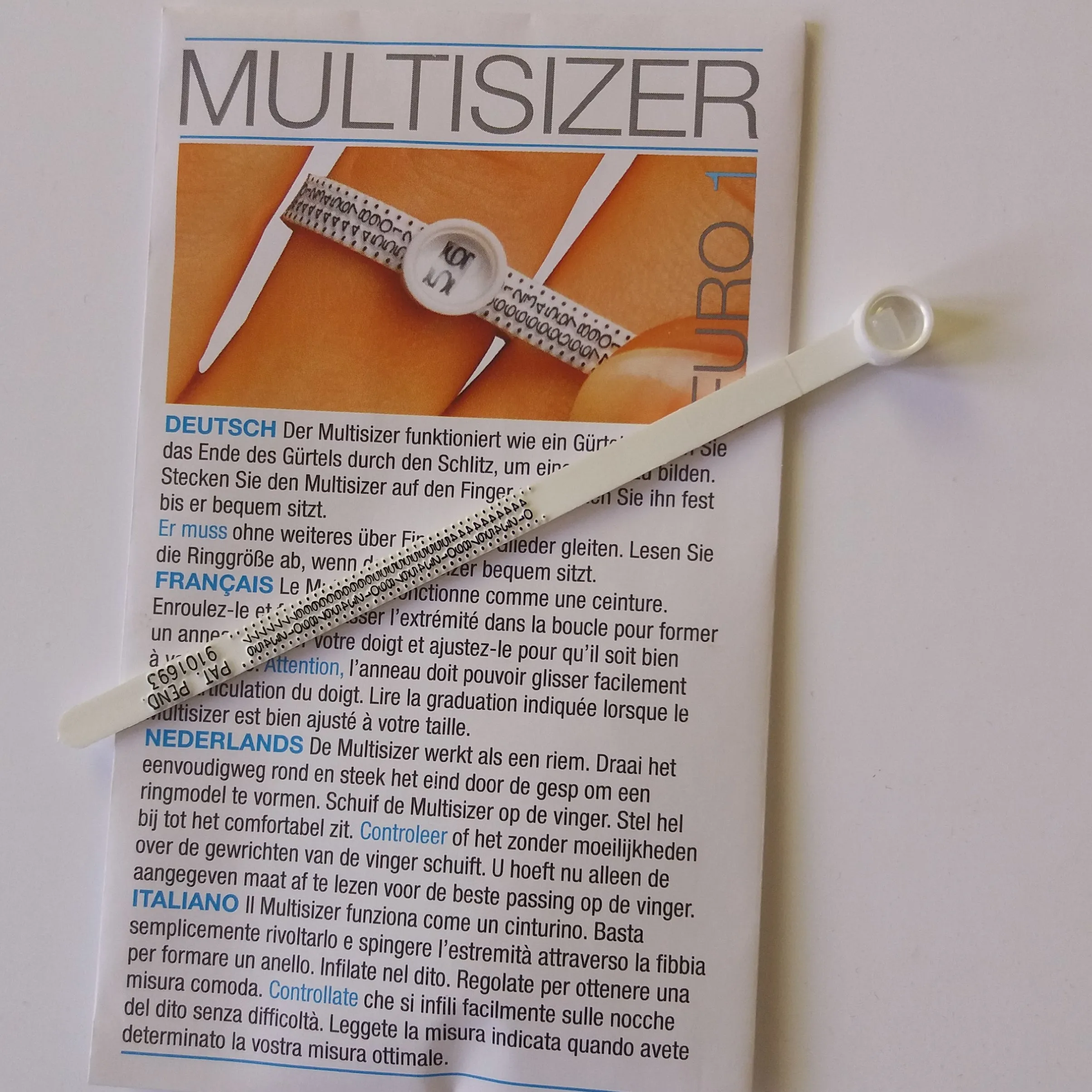 Ring sizer