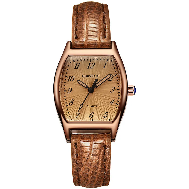 Roman Scale Belt Watch Women Wholesale Fashion All-Match Quartz Watch Women
