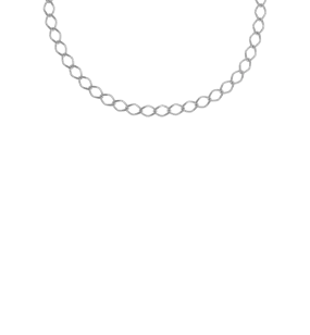 Rombo Plain Kids Bracelet Silver