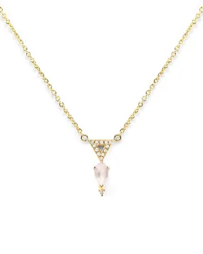 Rose Quartz Ethereal Necklace
