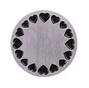 Round Stamped Plate for Round Charm Locket Necklaces ~ Choose Your Theme!