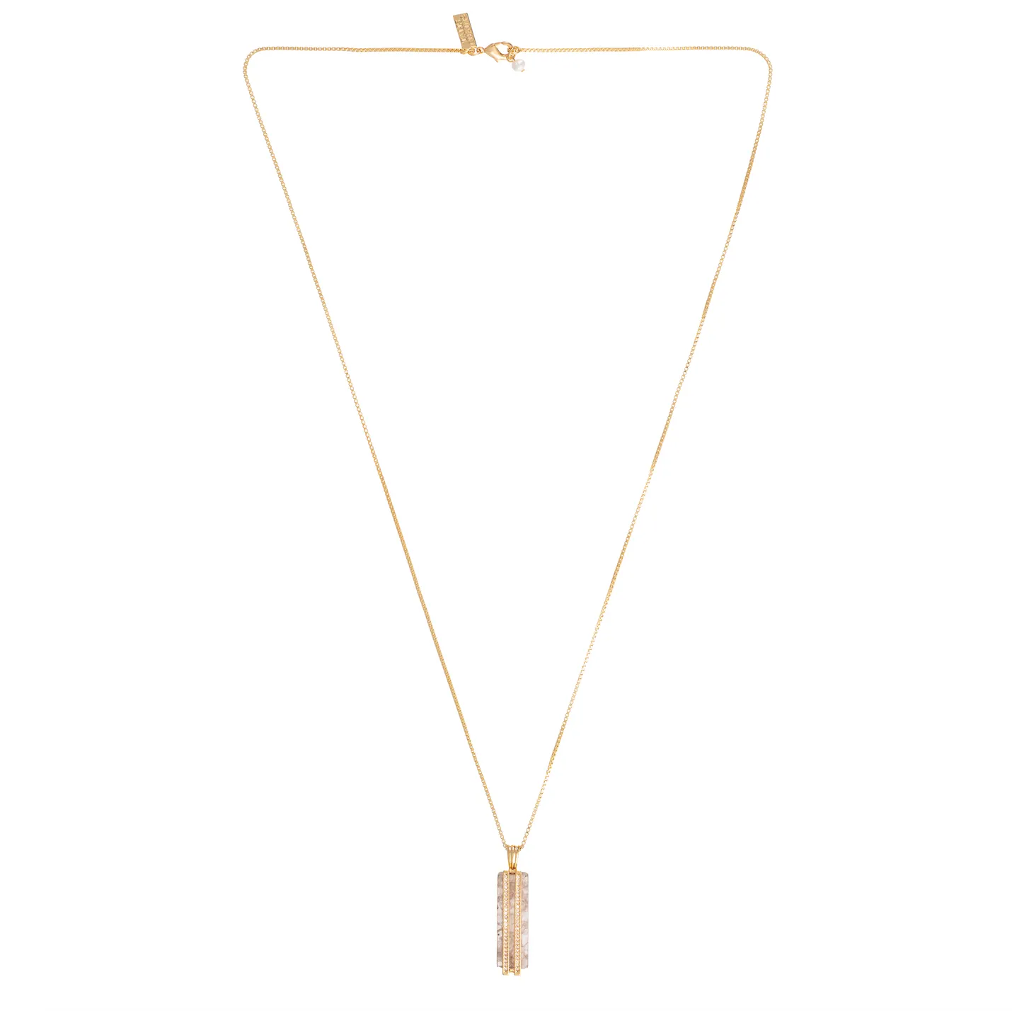 Sahara Pendant Long Smokey Quartz