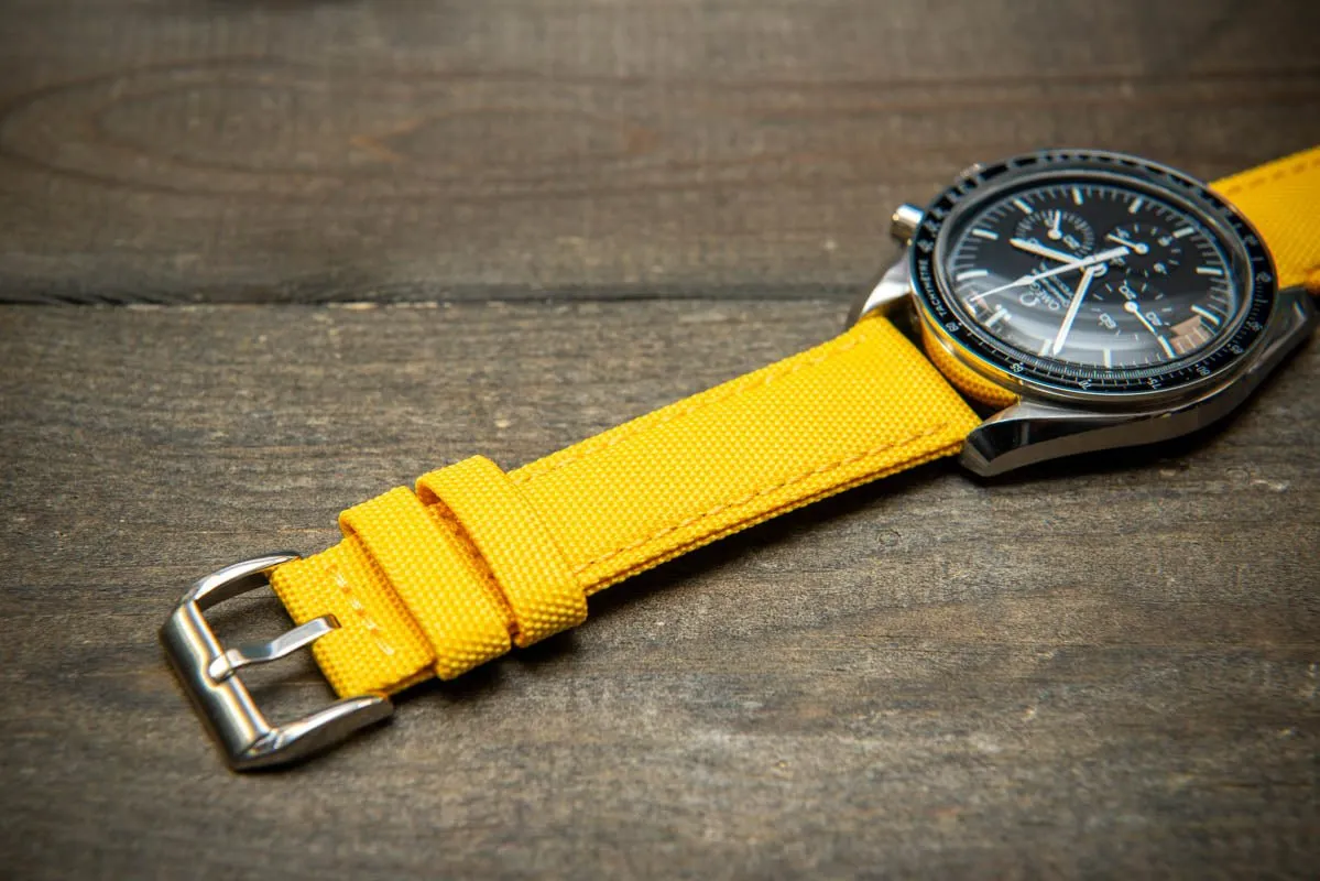 Sailcloth waterproof watch strap.