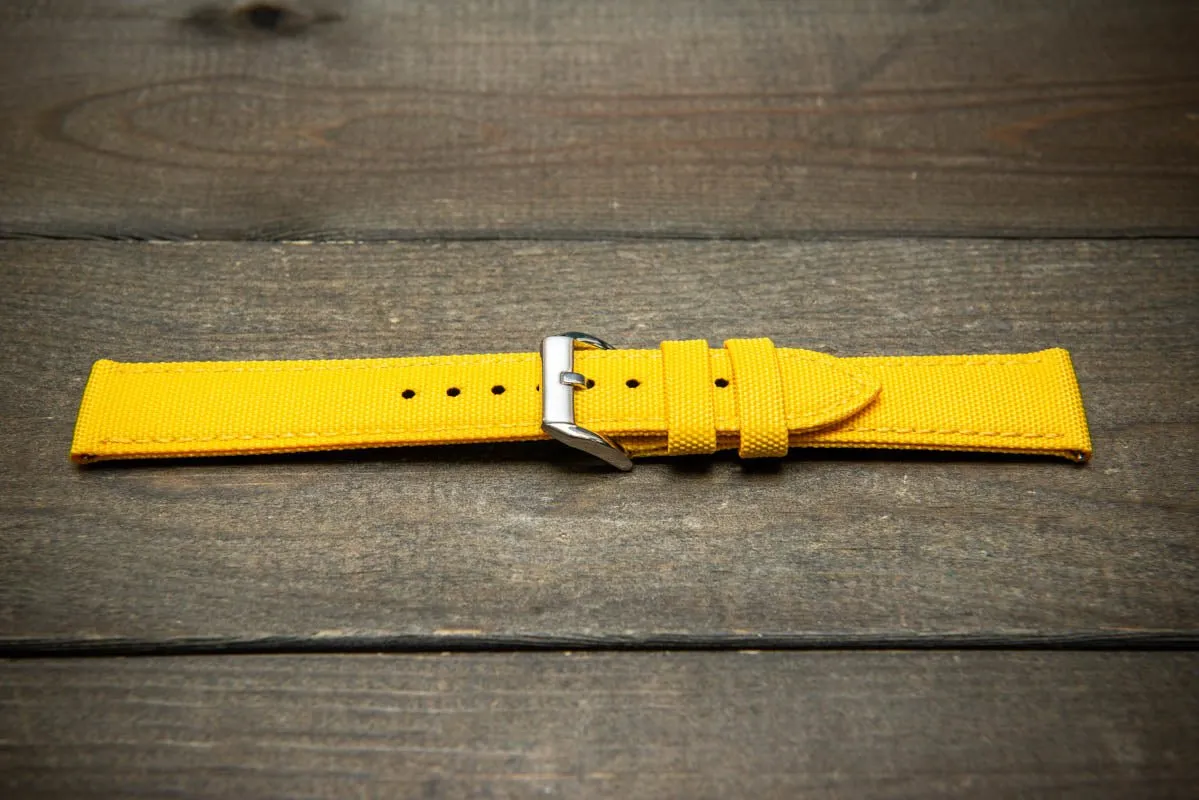 Sailcloth waterproof watch strap.