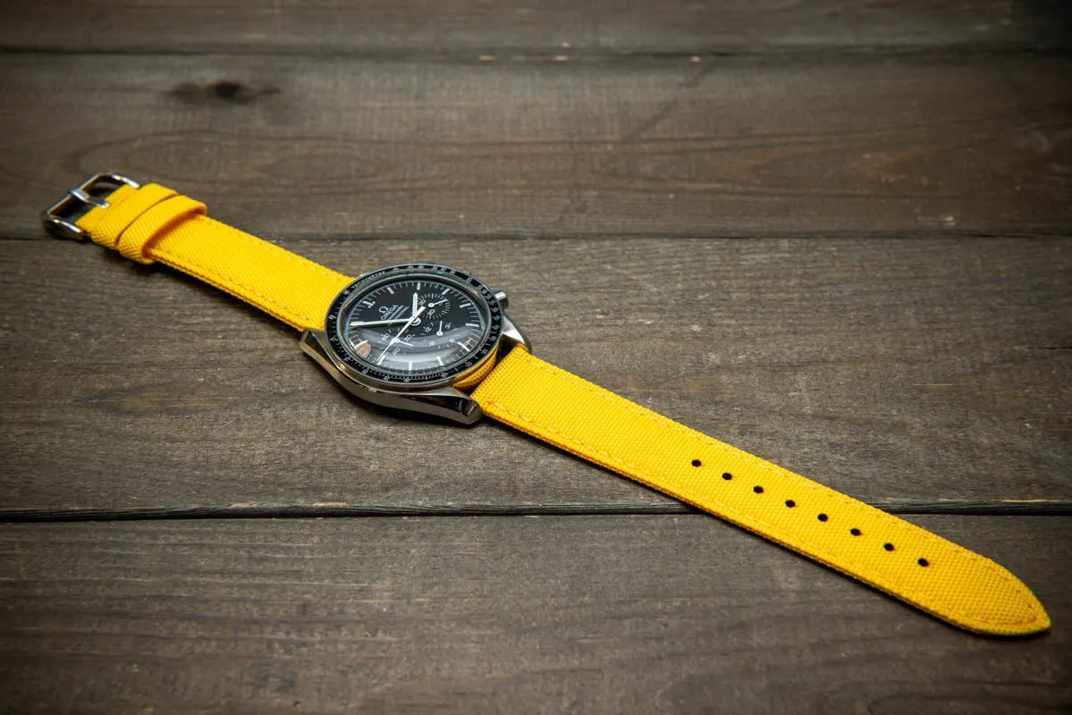 Sailcloth waterproof watch strap.