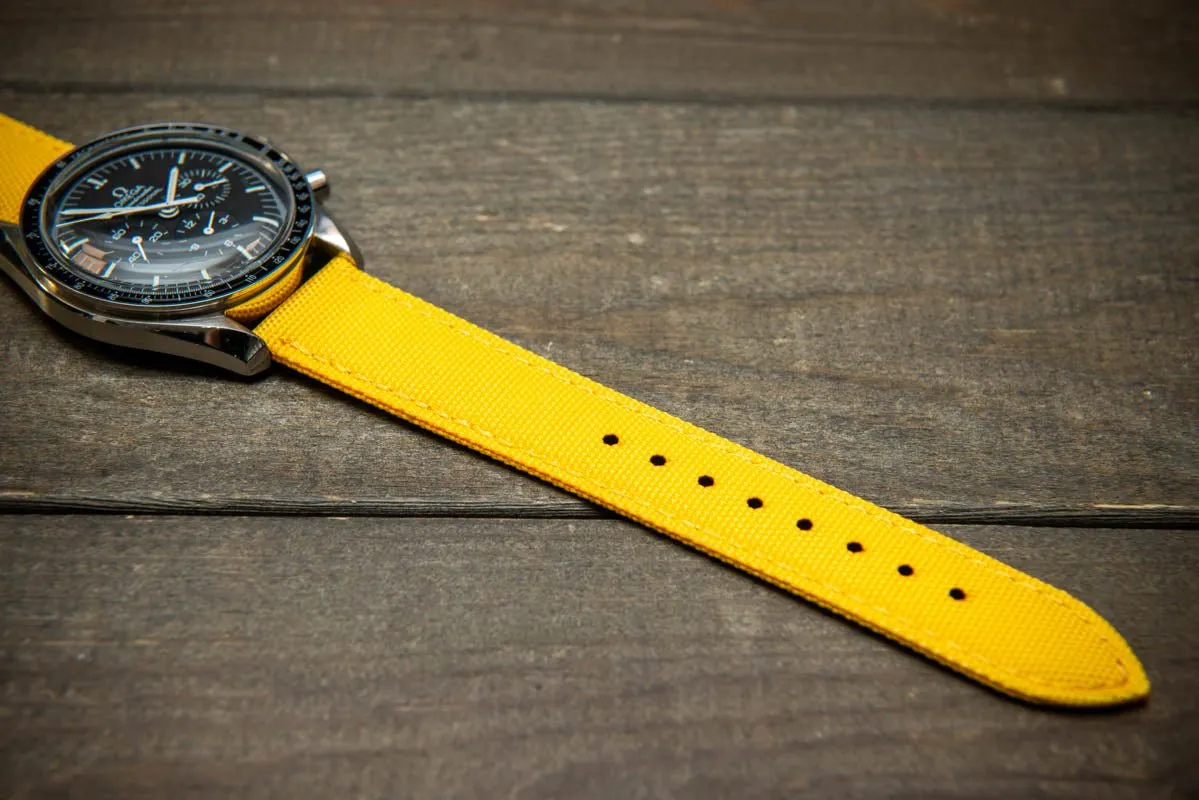 Sailcloth waterproof watch strap.