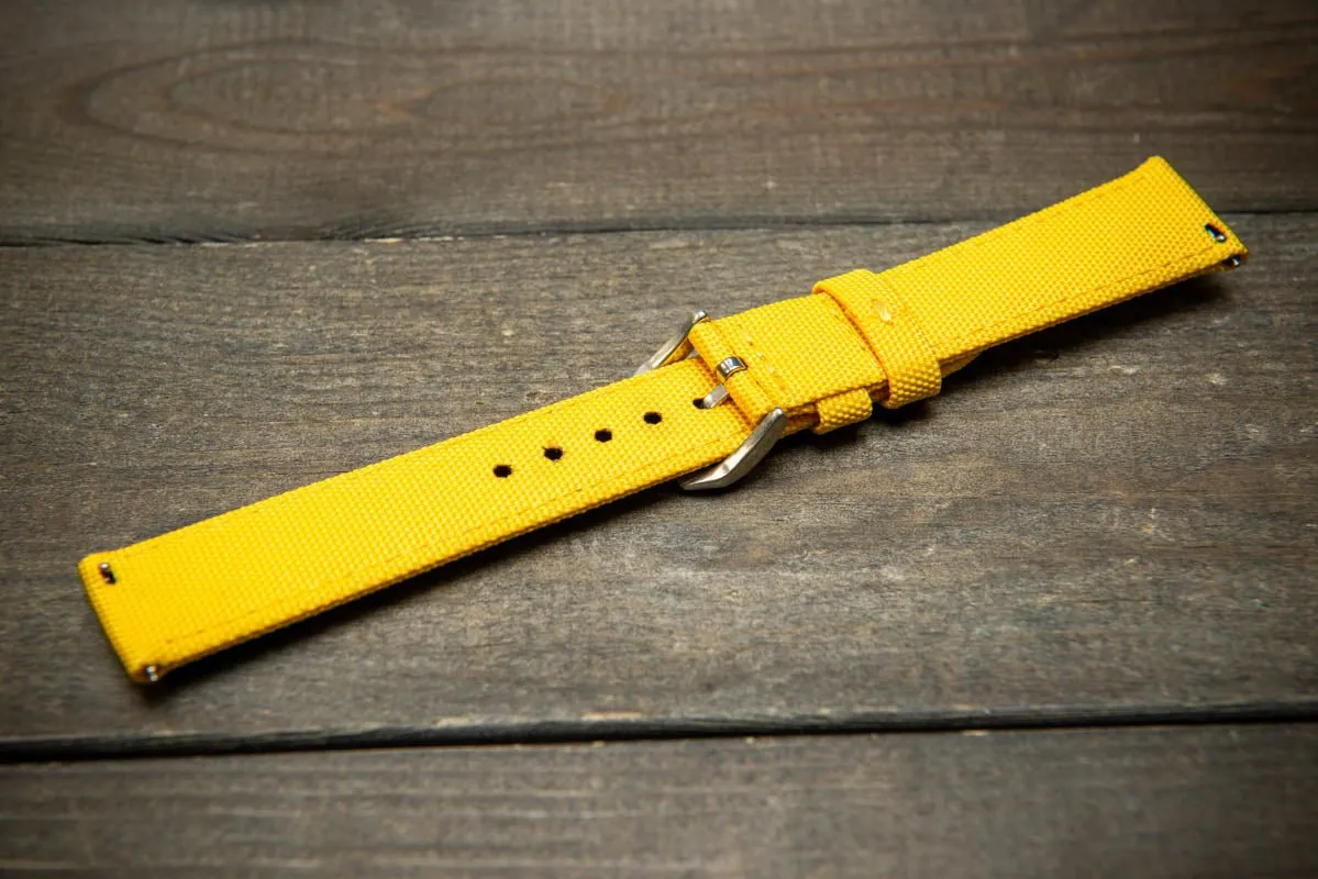 Sailcloth waterproof watch strap.