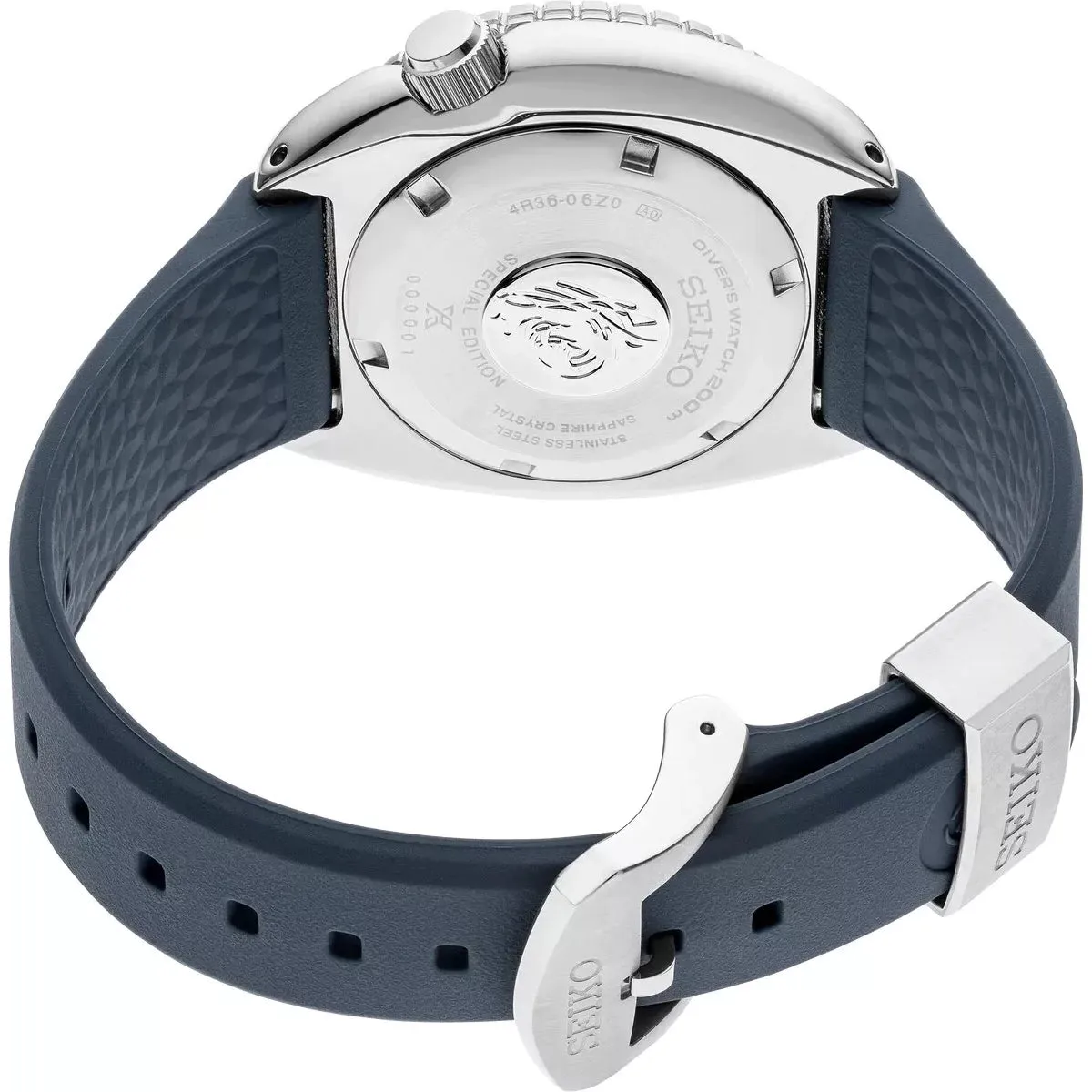 Seiko Prospex Automatic Diver Rotating Bezel 45.0 mm Blue Dial Men's Watch (SRPF77)