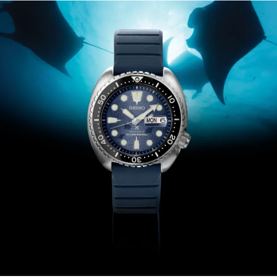 Seiko Prospex Automatic Diver Rotating Bezel 45.0 mm Blue Dial Men's Watch (SRPF77)