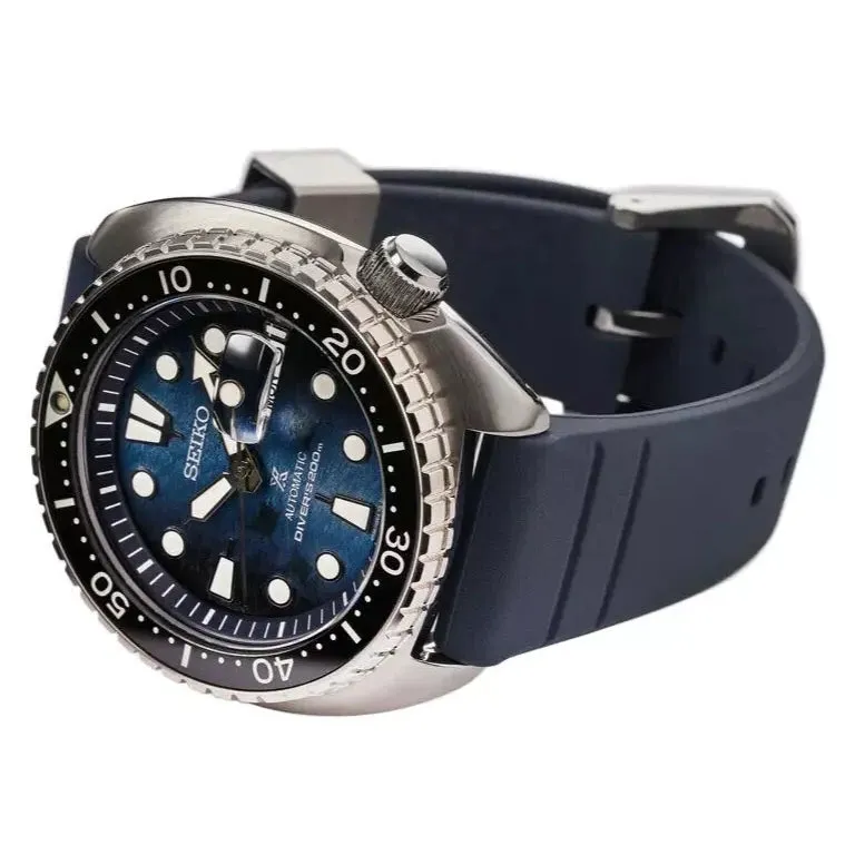 Seiko Prospex Automatic Diver Rotating Bezel 45.0 mm Blue Dial Men's Watch (SRPF77)