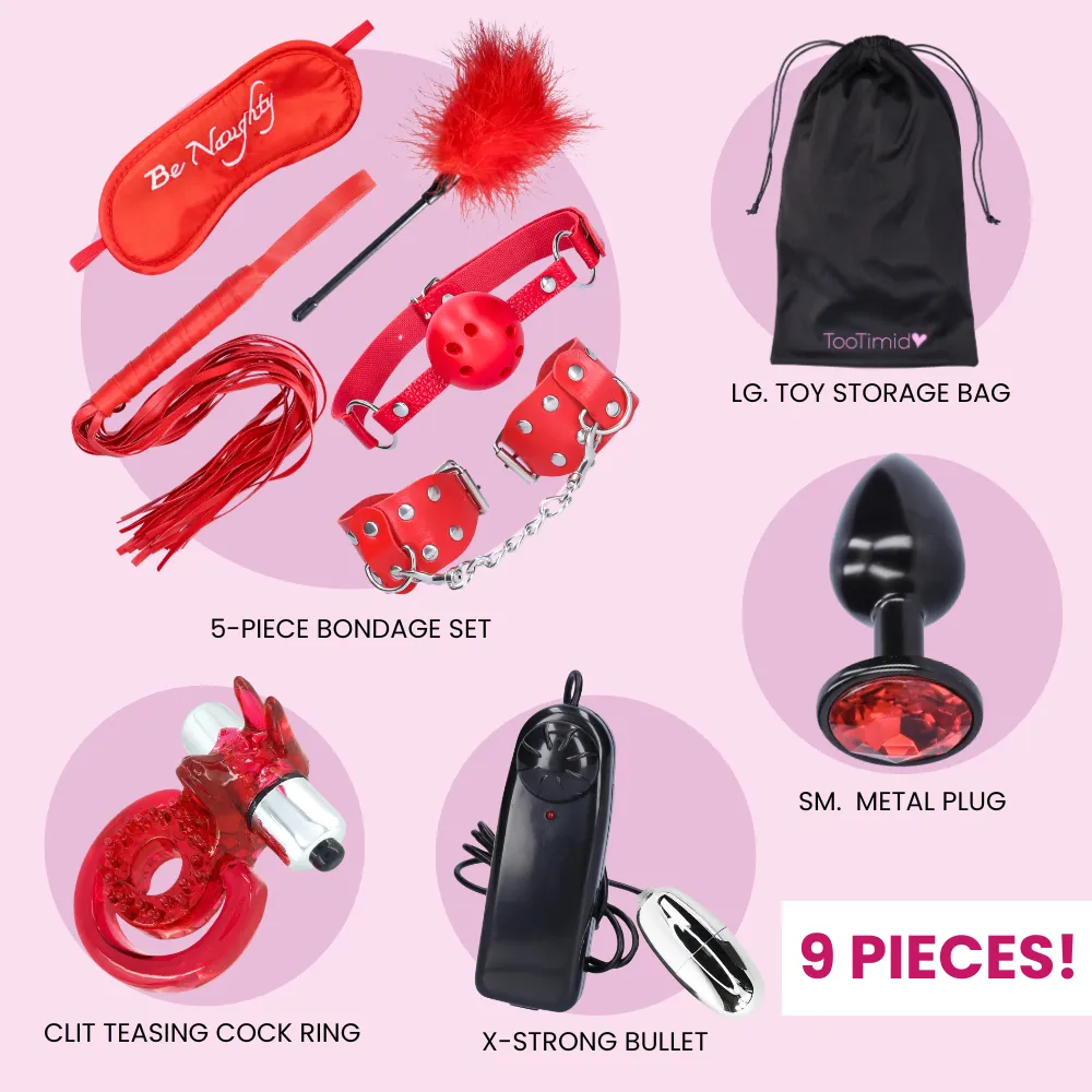 Sexy Couple's Adventure Kit - Spice Up Foreplay & Sex!